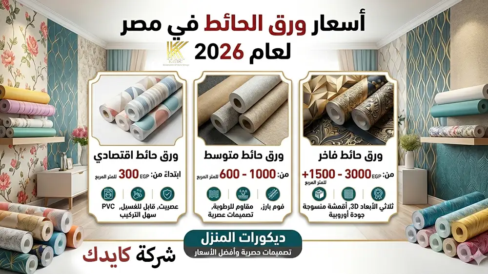 أسعار ورق الحائط في مصر