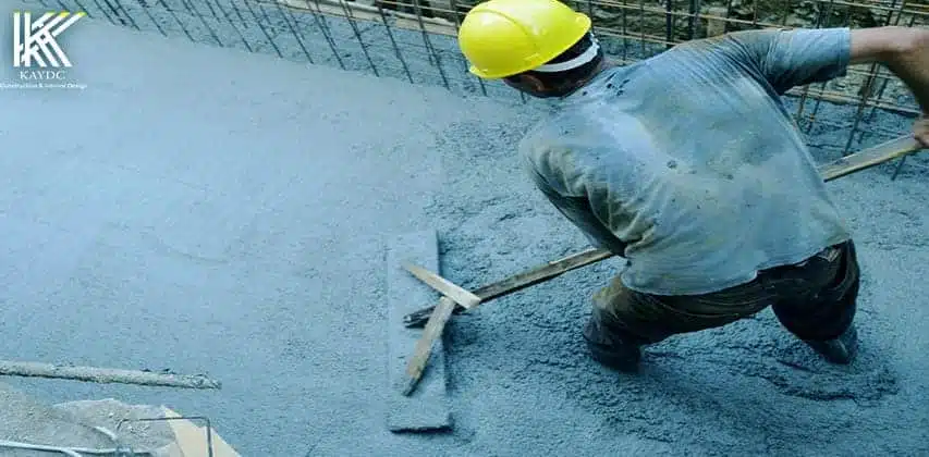 كمية الحديد في المتر المكعب خرسانة