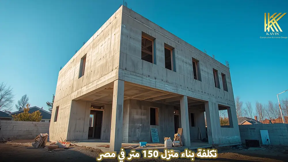 تكلفة بناء منزل 150 متر
