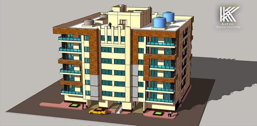تكلفة بناء عمارة 6 أدوار