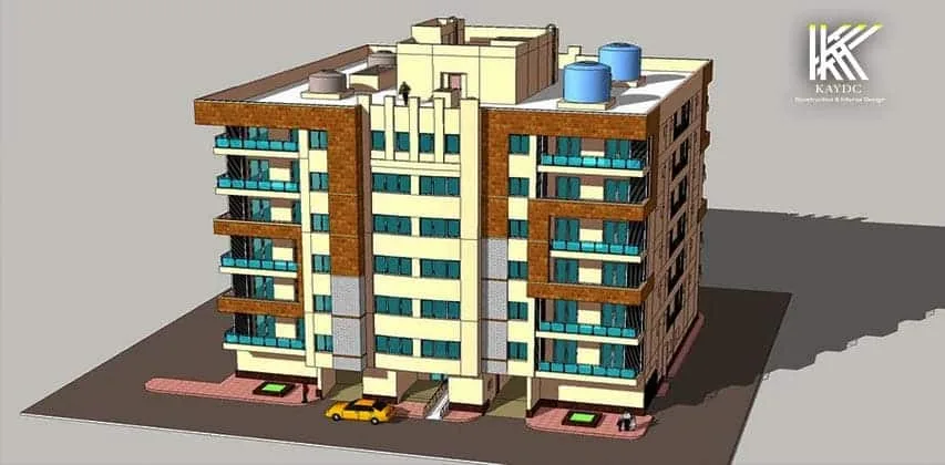 تكلفة بناء عمارة 6 أدوار
