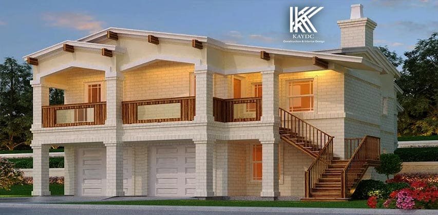 كم تحتاج لبناء دورين بمساحة 300 متر