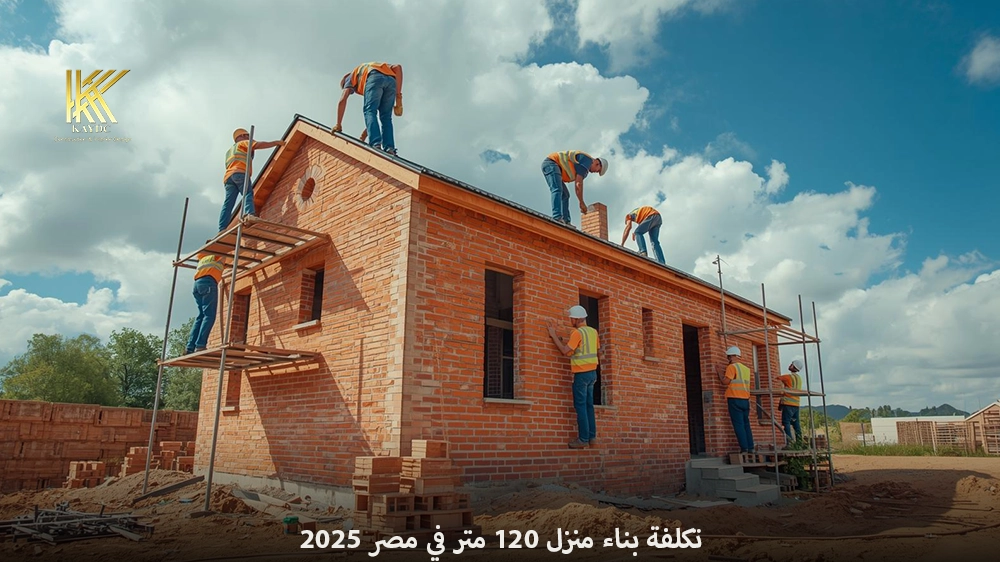 تكلفة بناء منزل 120 متر في مصر 2026– اعرف التكلفة الحقيقية وخطوات التنفيذ مع كايدك