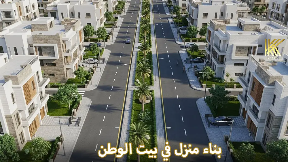 بناء منزل في بيت الوطن