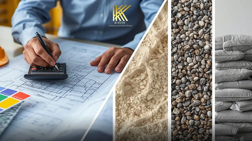 حساب المتر المكعب للخرسانة