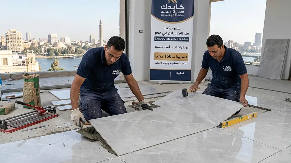سعر تركيب متر البورسلين في مصر