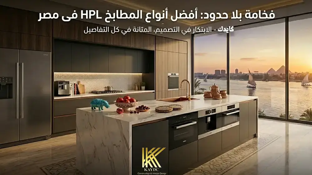أفضل شركات تصميم وتنفيذ مطابخ HPL في مصر